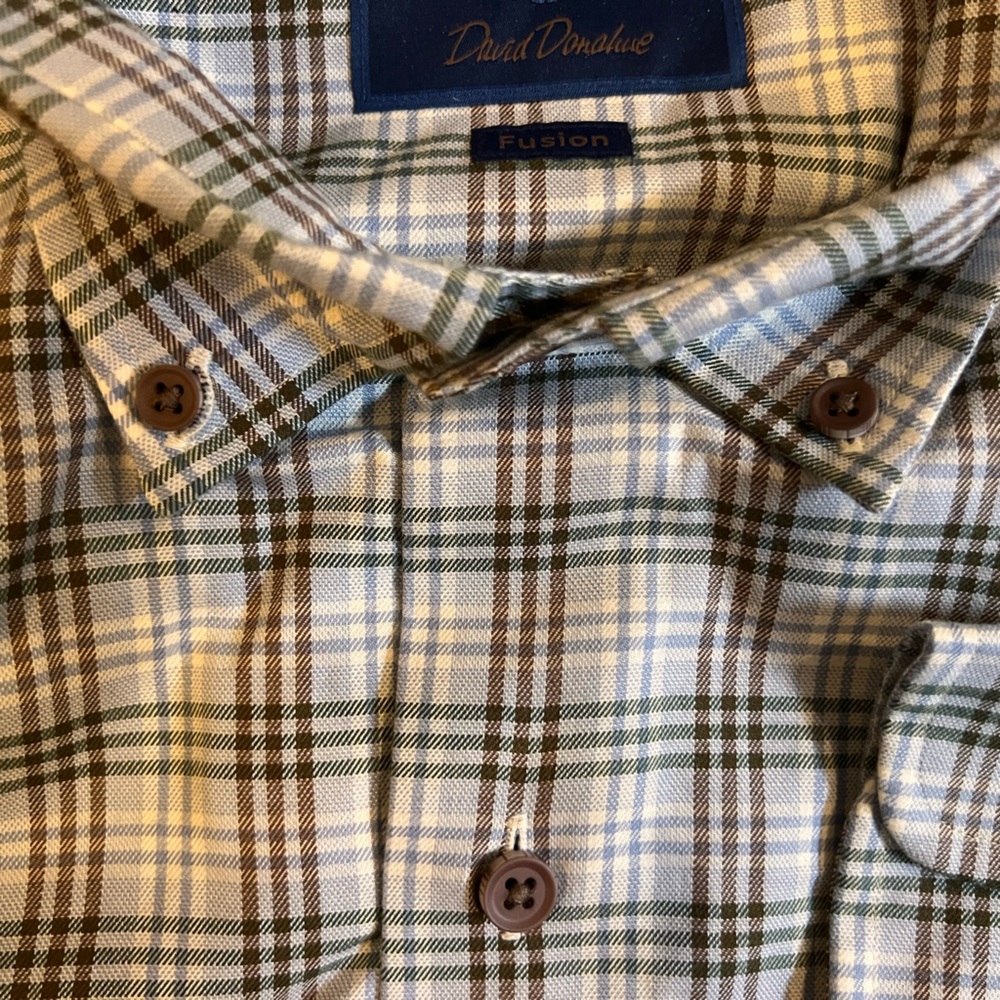 David Donahue Mens Fusion Button Up - image 4